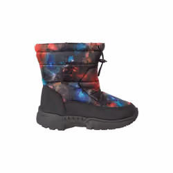 Mountain Warehouse Toddler Caribou Adaptive Tie Dye Snow Boots - 6 UK Child, Jet Black
