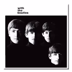 The Beatles With The Beatles Fridge Magnet