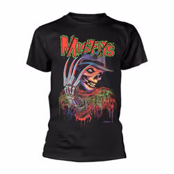 Misfits Unisex Adult Nightmare Fiend T-Shirt - L, Black