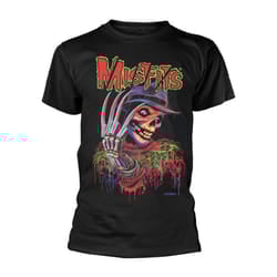 Misfits Unisex Adult Nightmare Fiend T-Shirt - L, Black