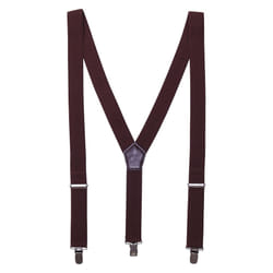 Premier Clip-On Trouser Braces - One Size, Brown