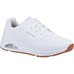 Skechers Womens/Ladies Uno SR Work Relaxed Fit Safety Shoes - 5 UK, White