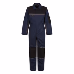Regatta Childrens/Kids Contrast Snap Fit Jumpsuit - 3-4 Years, Navy/Black