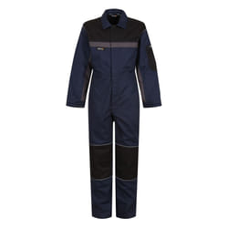 Regatta Childrens/Kids Contrast Snap Fit Jumpsuit - 3-4 Years, Navy/Black