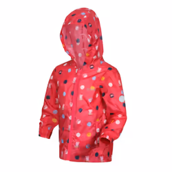 Regatta Womens/Ladies Peppa Pig Packaway Waterproof Jacket - 5-6 Years, Bright Blush