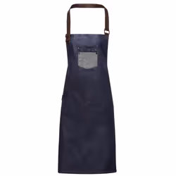 Premier Division Bibbed Apron - One Size, Indigo Denim