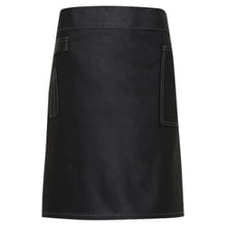 Premier Division Waist Apron - One Size, Black Denim