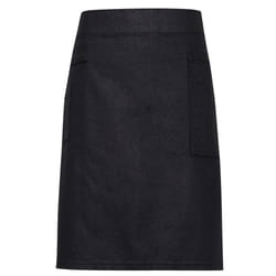 Premier Division Waist Apron - One Size, Indigo Denim/Brown Denim