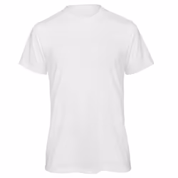 B&C Mens Sublimation T-Shirt - L, White