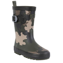 Trespass Childrens/Kids Puddle Wellington Boots - 8 UK Child, Green/Brown/Black Camo