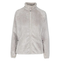 Trespass Womens/Ladies TELLTALE Winter Fleece Jacket - S, Soft Stone