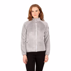 Trespass Womens/Ladies TELLTALE Winter Fleece Jacket - S, Soft Stone