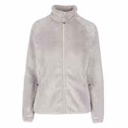 Trespass Womens/Ladies TELLTALE Winter Fleece Jacket - XL, Soft Stone