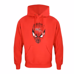 Spider-Man Unisex Adult Crest Pullover Hoodie