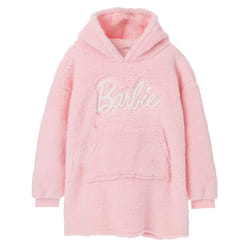 Barbie Girls Sherpa Hoodie Blanket - 9-13 Years, Pink