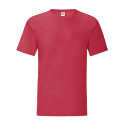 Fruit of the Loom Mens Iconic 150 T-Shirt - L, Red Heather