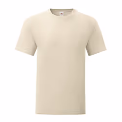 Fruit of the Loom Mens Iconic 150 T-Shirt - S, Natural