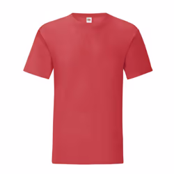 Fruit of the Loom Mens Iconic 150 T-Shirt - XXL, Red Heather