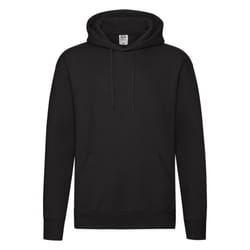 Fruit of the Loom Mens R Hoodie - XL, Black