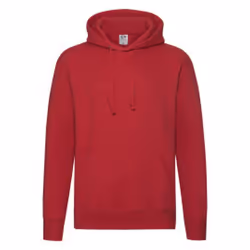 Fruit of the Loom Mens R Hoodie - XL, Red