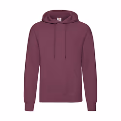 Fruit of the Loom Mens R Hoodie - XXL, Burgundy