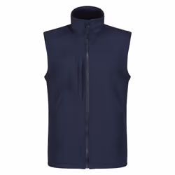 Regatta Mens Flux Softshell Body Warmer - L, Navy/Navy