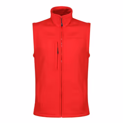 Regatta Mens Flux Softshell Body Warmer - M, Classic Red/Seal Grey