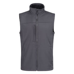 Regatta Mens Flux Softshell Body Warmer - M, Seal Grey/Seal Grey
