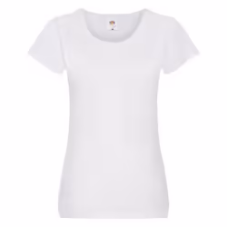 Fruit of the Loom Womens/Ladies T-Shirt - S, White