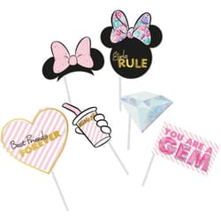 Disney Minnie Mouse Photobooth Props (Pack of 6)
