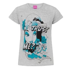 Aladdin Childrens/Kids Trust Me Jasmine T-Shirt - 7-8 Years, Grey Marl