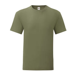 Fruit of the Loom Mens Iconic 150 T-Shirt - XXL, Classic Olive