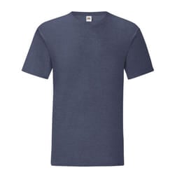 Fruit of the Loom Mens Iconic 150 T-Shirt - M, Heather Navy