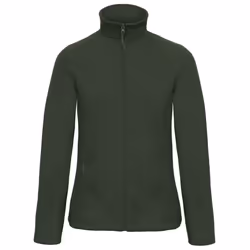 B&C Womens/Ladies ID.501 Fleece Jacket - XS, Forest Green