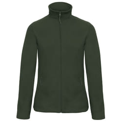 B&C Womens/Ladies ID.501 Fleece Jacket - XS, Forest Green