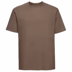 Russell Mens Ringspun Cotton Classic T-Shirt - XS, Mocha