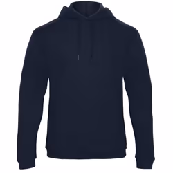 B&C Unisex Adult ID.203 50/50 Hoodie - XXL, Navy