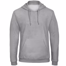 B&C Unisex Adult ID.203 50/50 Hoodie - XL, Heather Grey