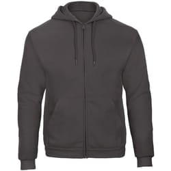 B&C Unisex Adult ID.205 50/50 Full Zip Hoodie - XL, Anthracite