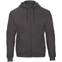 B&C Unisex Adult ID.205 50/50 Full Zip Hoodie - XS, Anthracite