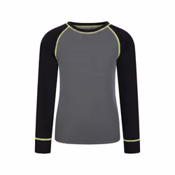 Mountain Warehouse Childrens/Kids Merino II Base Layer Set - 5-6 Years, Alloy