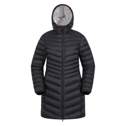 Mountain Warehouse Womens/Ladies Florence Faux Fur Lined Padded Jacket - 8 UK, Black