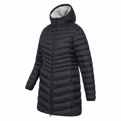 Mountain Warehouse Womens/Ladies Florence Faux Fur Lined Padded Jacket - 8 UK, Black