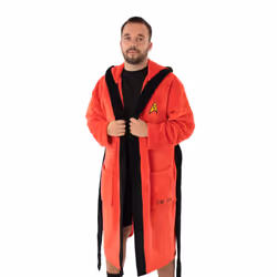 Star Trek Mens Logo Dressing Gown - XL, Red