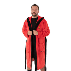 Star Trek Mens Logo Dressing Gown - XL, Red
