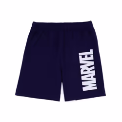 Marvel Boys Superhero Short Pyjama Set - 5-6 Years, Navy/White