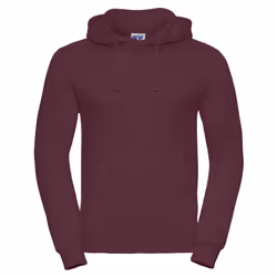 Russell Mens Plain Hoodie - XS, Burgundy