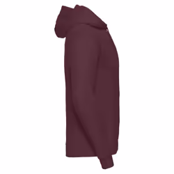 Russell Mens Plain Hoodie - XS, Burgundy