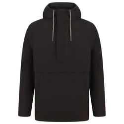 Front Row Unisex Adult Pull Over Half Zip Jacket - XS, Black