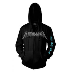 Metallica Unisex Adult Sad But True Full Zip Hoodie - XL, Black